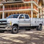 Camión de trabajo mediano de GM con mutores duramax y transmision allison