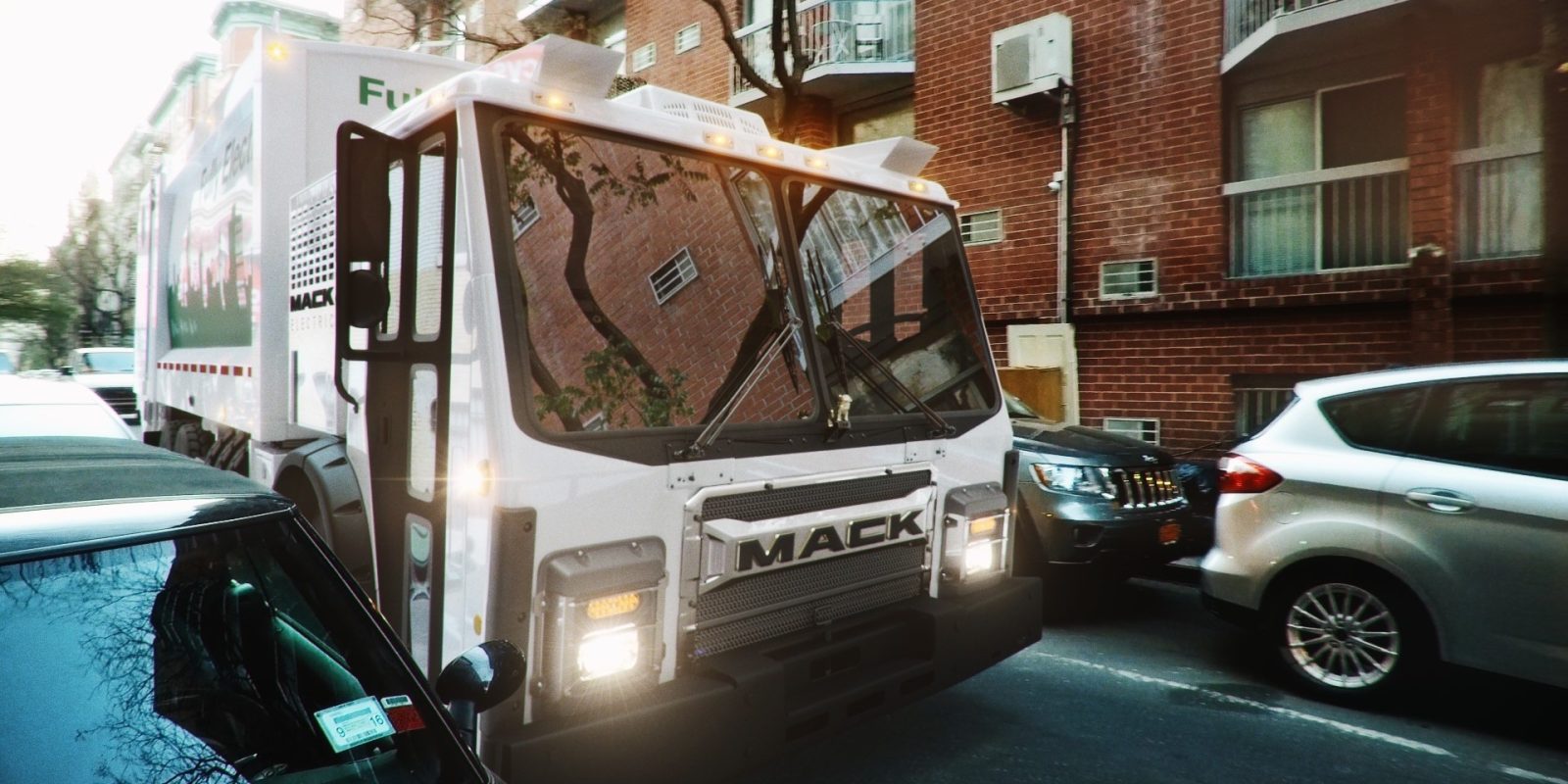 Mack Trucks camión de basura eléctrico