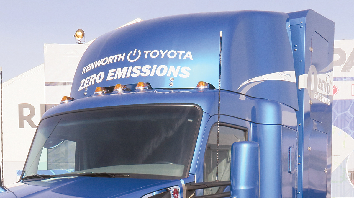 Toyota y Kenworth se unen para crear camiones de celda de hidrógeno