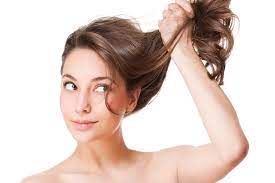 Mujer con cabello largo