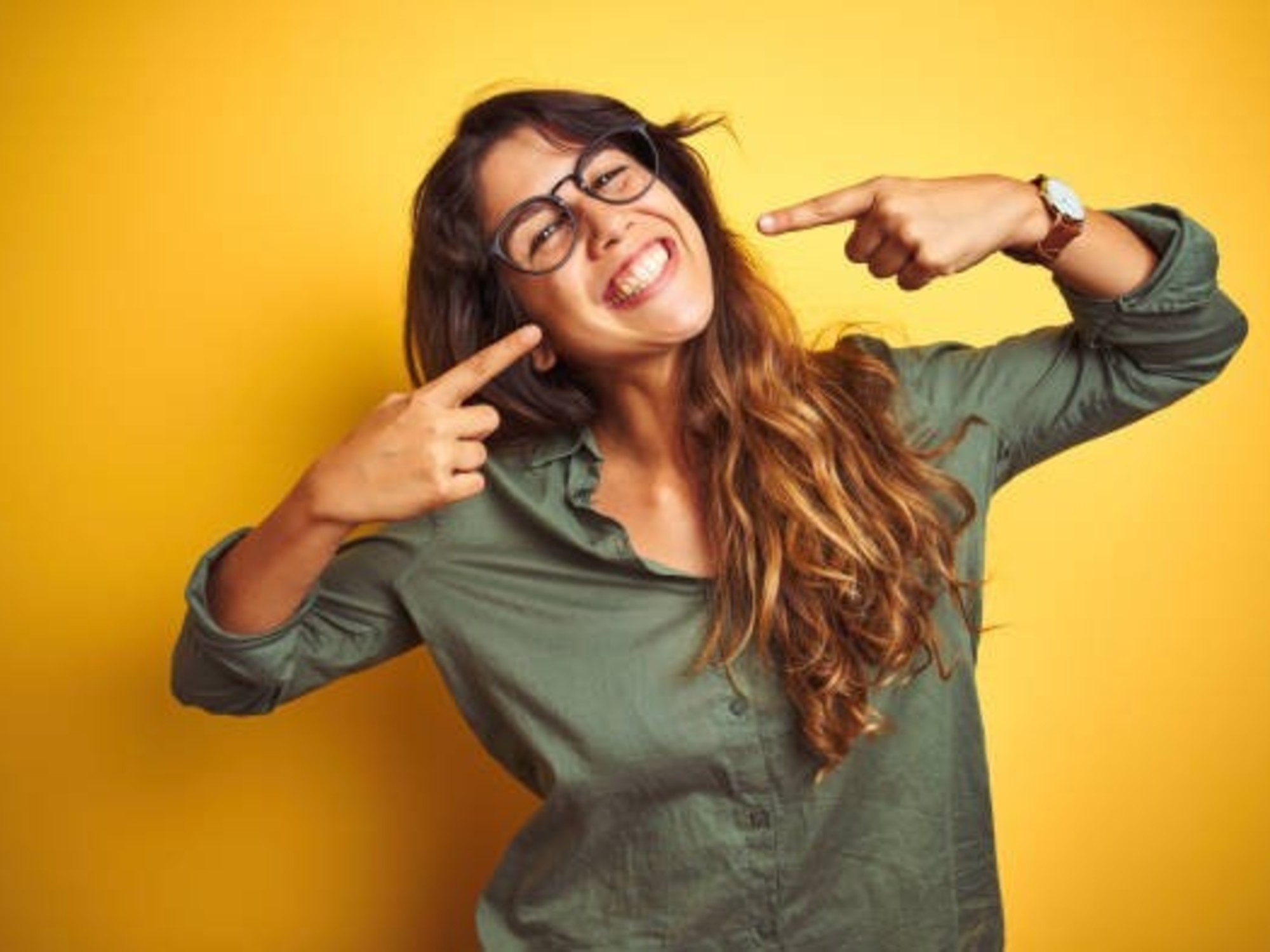 Mujer sonriendo