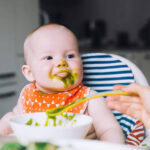 Bebé alimentado